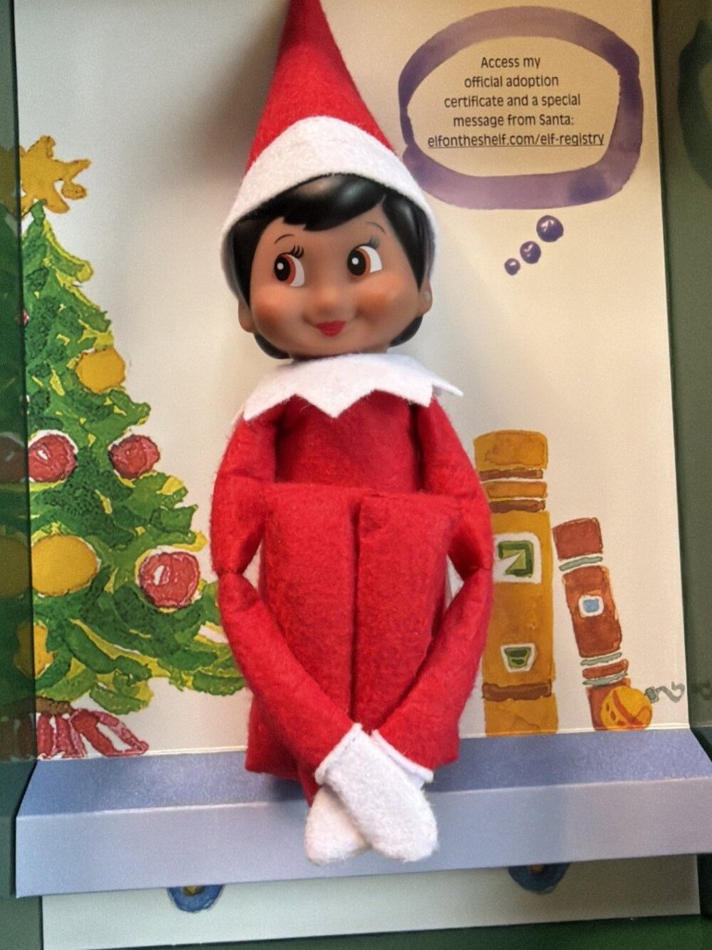 Elf on The Shelf A Christmas Tradition Set